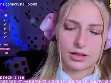 crystal_blond — SHOW ASS SPREAD DOGGY  [266 tokens left] #anal #18 #Young #blonde #skinny